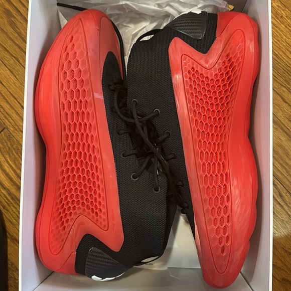 A.E.1 Red Adidas Anthony Edwards - Picture 2 of 10